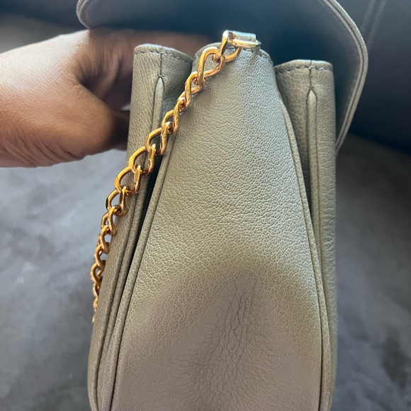 Chopard Shoulder Bag Lucca Chain Shoulder Leather Gray - Picture 9 of 12